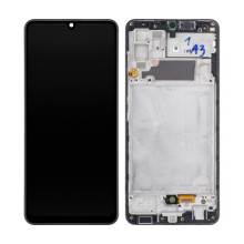 Samsung A32 A325 Display Unit Black - Original Service Pack- No Warranty